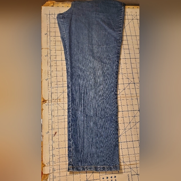 Gloria Vanderbilt Blue Swan Logo Jeans Womens Plus Size US 14 - Picture 6 of 12